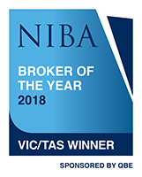 NIBA Broker of the Year 2018 - VIC/TAS Winner
